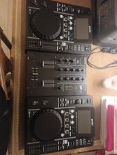 Gemini MDJ-600 Lettore Multimediale Professionale - Nero X2 con Mixer Rmx 10bt