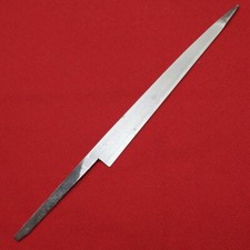 Coltello da sushi giapponese coltello da cucina doppio taglio senza manico in...