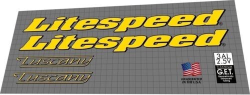 Set decalcomanie litespeed - decalcomanie,