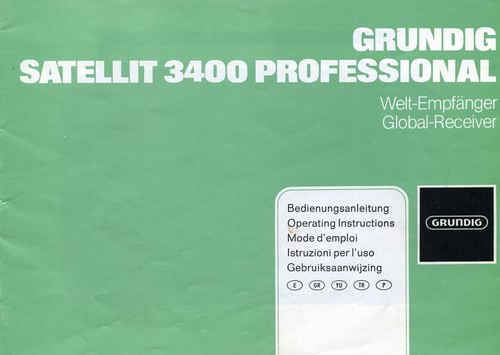 Grundig satellit 3400 - satellit,