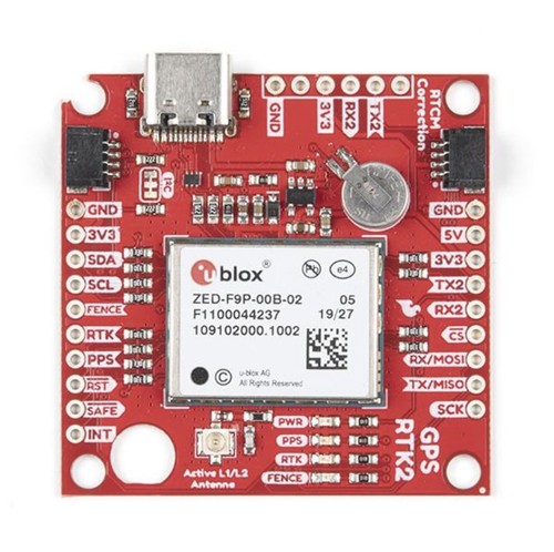 Scheda sparkfun gps rtk2 - scheda, gps-rtk2