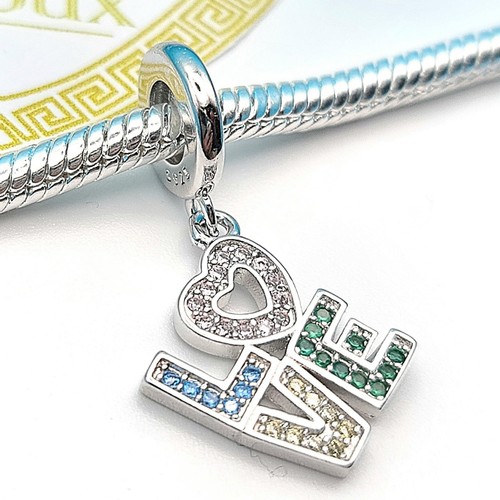 Charm argento 925 love - charm,