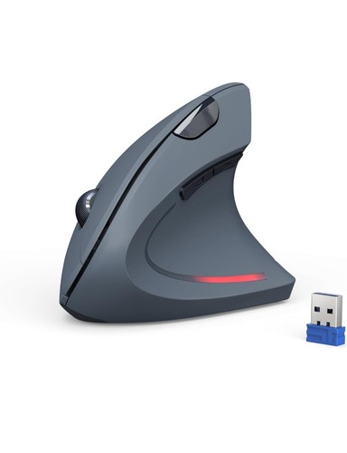Tecknet mouse ergonomico 4g - mouse, 2.4g