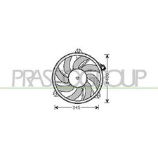 Ventola Per Peugeot 206 Dal