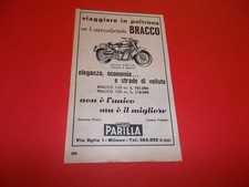 PUBBLICITA' 1953 MOTO   PARILLA BRACCO 125 150 CC  ADVERT WERBUNG