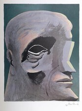 Horst antes stone head - horst,