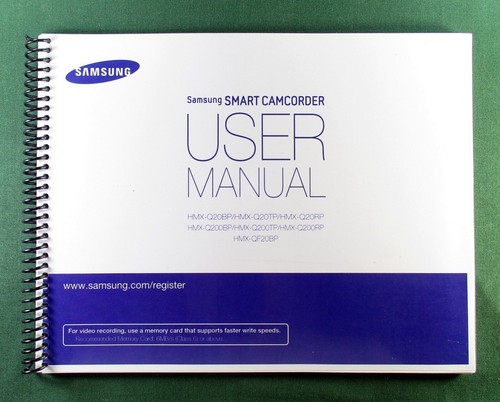 Samsung hmx q20 - hmx-q20, series