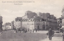REGGIO CALABRIA: prima del disastro del 1908 - Piazza Carmine