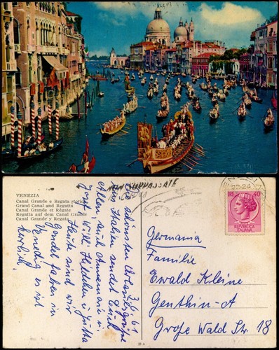 Cartolina venezia - cartolina,