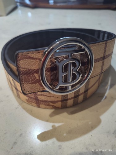 Cintura burberry fibbia - cintura,