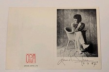 David Sylvian cartolina