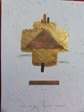 Dipinto Astratto, Tecnica