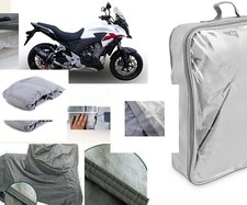 TELO COPRIMOTO TELATO FELPATO PER HONDA CB 500 X ABS ANNO 2017 IMPERMEABILE ANTI