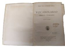 Vocabolario Greco-Italiano