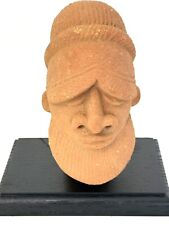 Scultura in terracotta testa