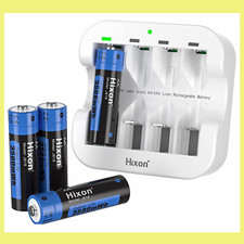 4 pile stilo ricaricabili AA