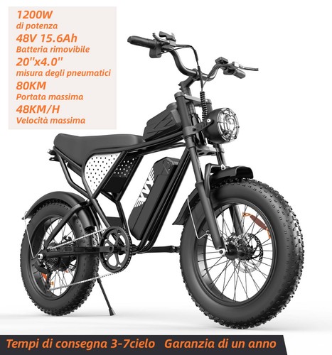 Yvy bici elettrica - 20", fat