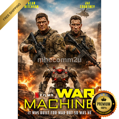 War machine 2026 - dvd, action