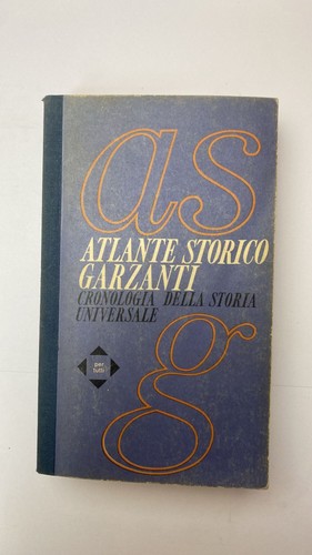Atlante storico garzanti - atlante,