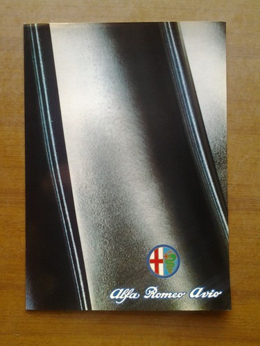 Depliant alfa romeo avio - alfa,