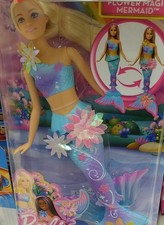 Barbie sirena magic fiori