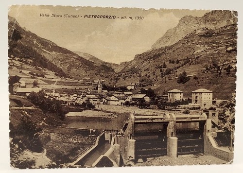 Cartolina pietraporzio valle - cartolina,
