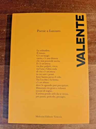 Poesie lazzaro josé - a, di