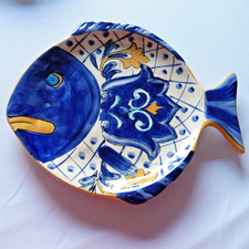 Piatto decorativo pesce