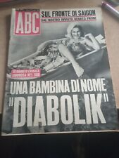 Diabolik Rivista ABC Una Bambina Di Nome Diabolik 