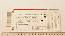 BIGLIETTO TRIBUNA MILAN-ATALANTA 0-1 - 18 GENNAIO 2015 - STADIO MEAZZA