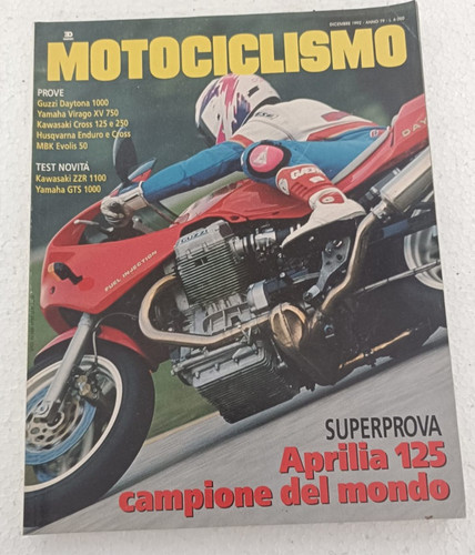 Motociclismo 1992 guzzi - -,