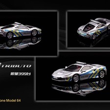 (Pre)Hone Model scala 1/64 Ferrari F8 Tributo nero pressofuso modellino auto collezione