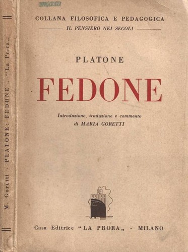 Fedone platone 1950 - fedone., .