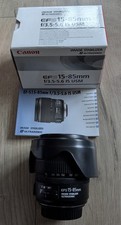 Obiettivo Canon EF-S 15-85mm F/3.5-5.6 IS USM incl. pacchetto accessori