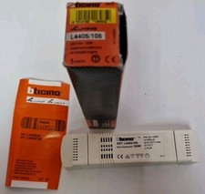  Bticino L4405/105 Trasformatore Elettronico X Lampada Alogena Nuovo VEDI foto 