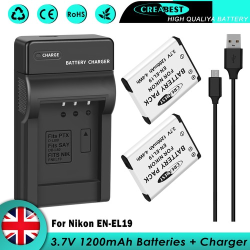 Batteria el19 per nikon - en-el19,