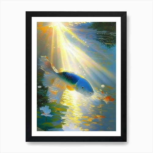 Quadro asagi koi - quadro, 2,