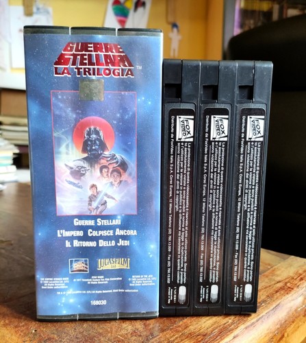 Vhs box guerre stellari - ,