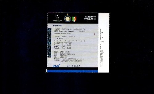 Biglietto usato inter milan - -,