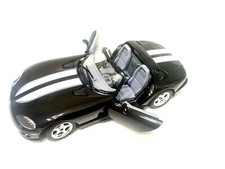 Bburago Dodge Viper RT/10 Italy Black Die Cast 1:24
