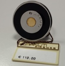 MAKUTI FIRENZE ANELLO DONNA ACCIAIO ONICE DIAMANTE BIGIOTTERIA MIS 5 NUOVO