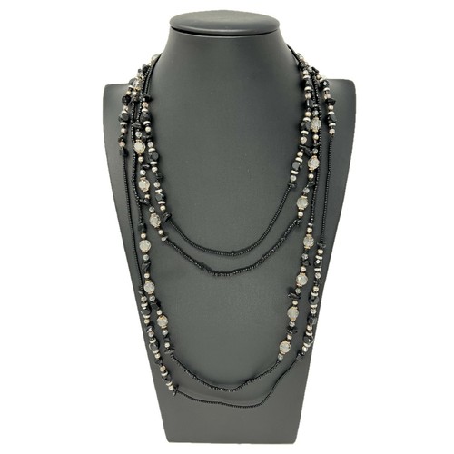 Collana lunga cristalli - lunga,