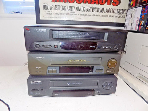 Pacchetto vhs vcr - pacchetto, di