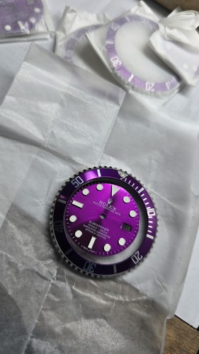 Kit bezel and dial purple - and,