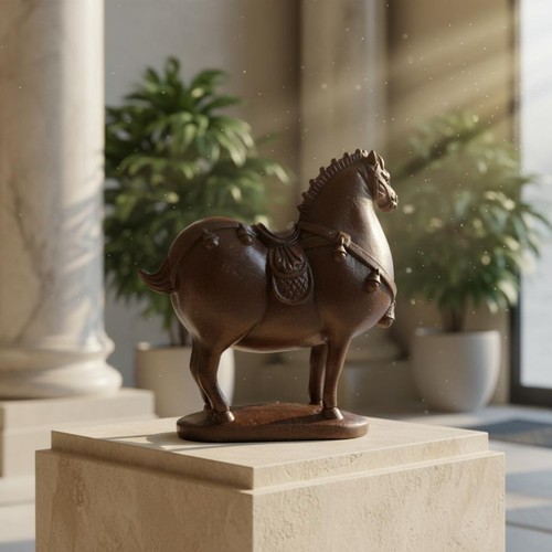 Statua cavallo decorativa - cavallo,