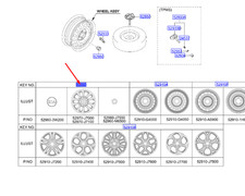 Coprimozzo ruota KIA CEED MK3