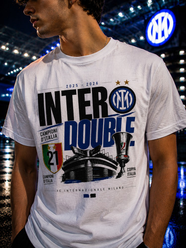 Maglietta inter double - maglietta,