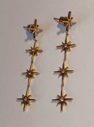Orecchini pendenti con stelle
