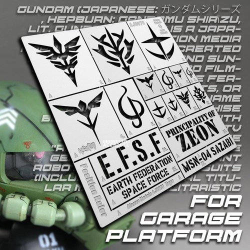 Zaku garage platform spray - garage&platform,