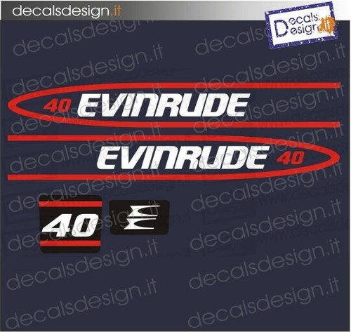 Adesivi motore marino